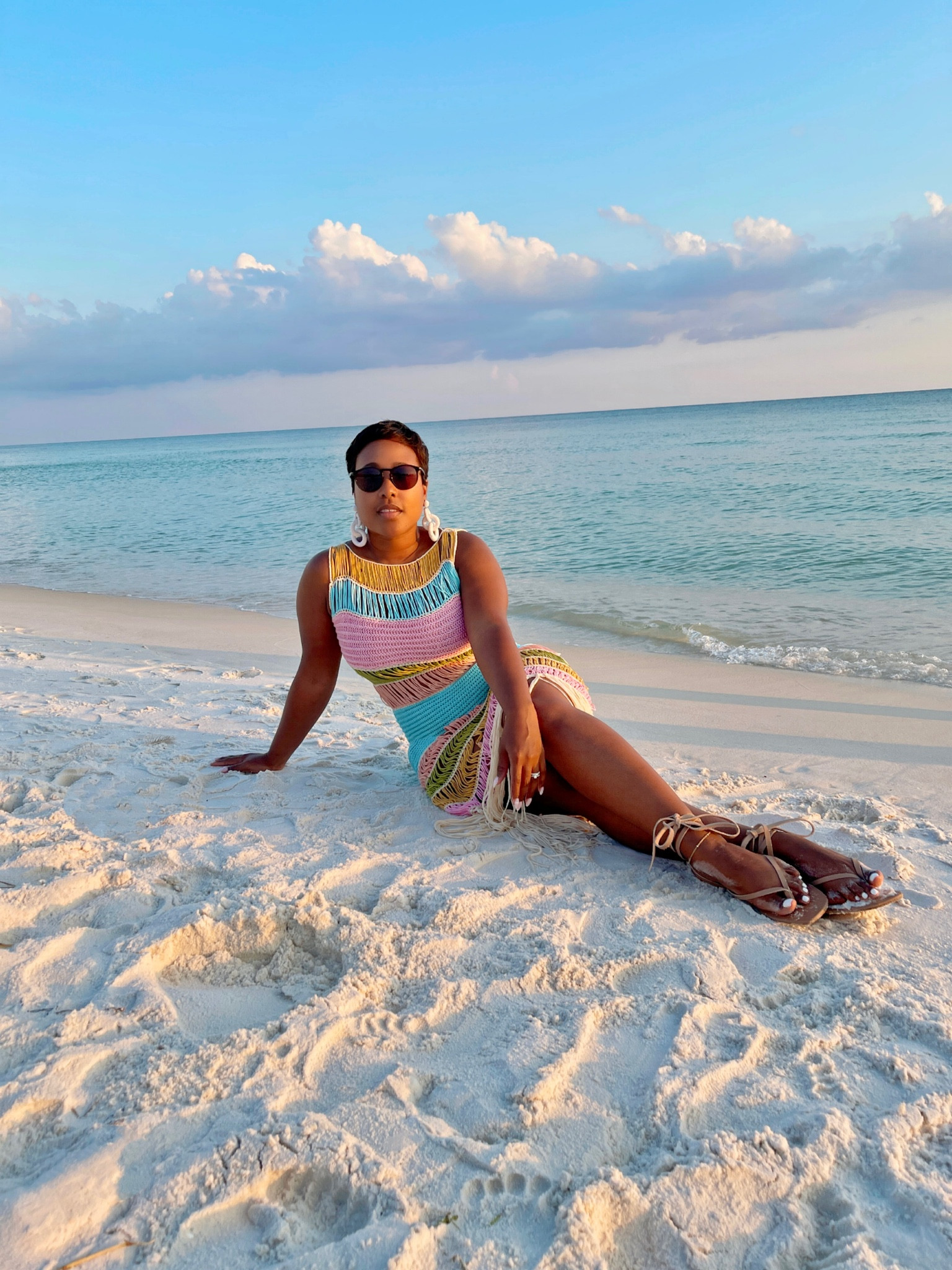 Ombré crochet midi dress
Strappy nude thong sandals 

Beach outfit summer outfit travel outfit vacation outfit Mexico Caribbean Tulum 

#LTKSeasonal #LTKmidsize