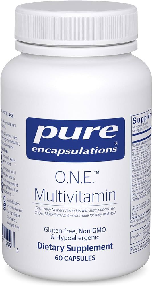 Pure Encapsulations O.N.E. Multivitamin - Once Daily Multivitamin with Antioxidant Complex Metafo... | Amazon (US)