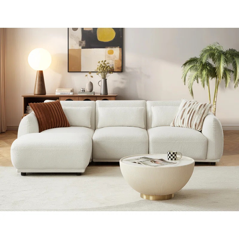 Ballyrobert 4 - Piece Upholstered Sectional | Wayfair North America