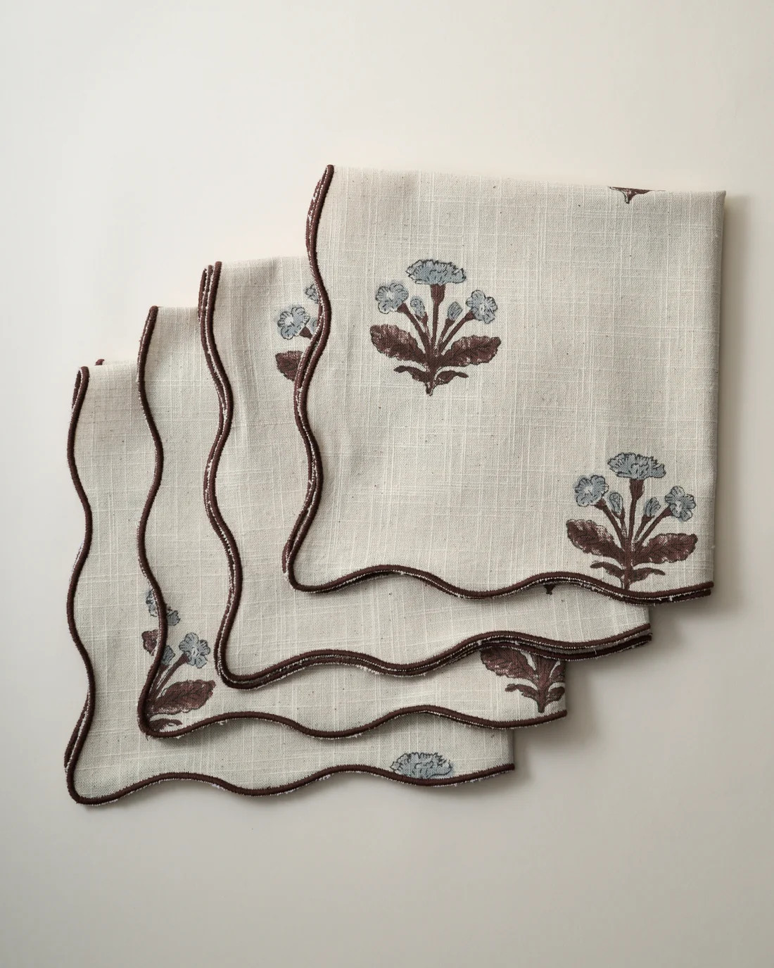 Elaine Block Print Napkin Set of Four | Magnolia