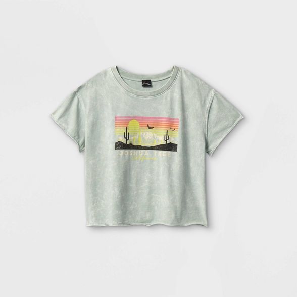 Girls' Graphic Boxy Short Sleeve T-Shirt - art class™ | Target