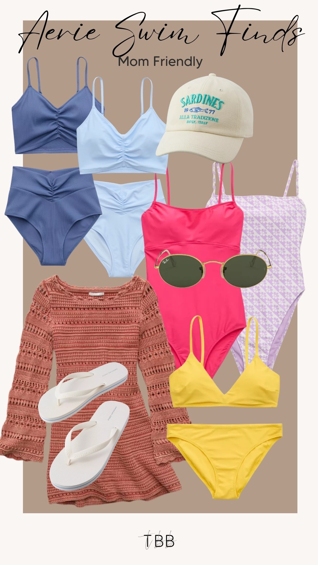 Bright colors from @Aerie 💛🩷 a swim fave!

#LTKActive #LTKgrwm #LTKootd