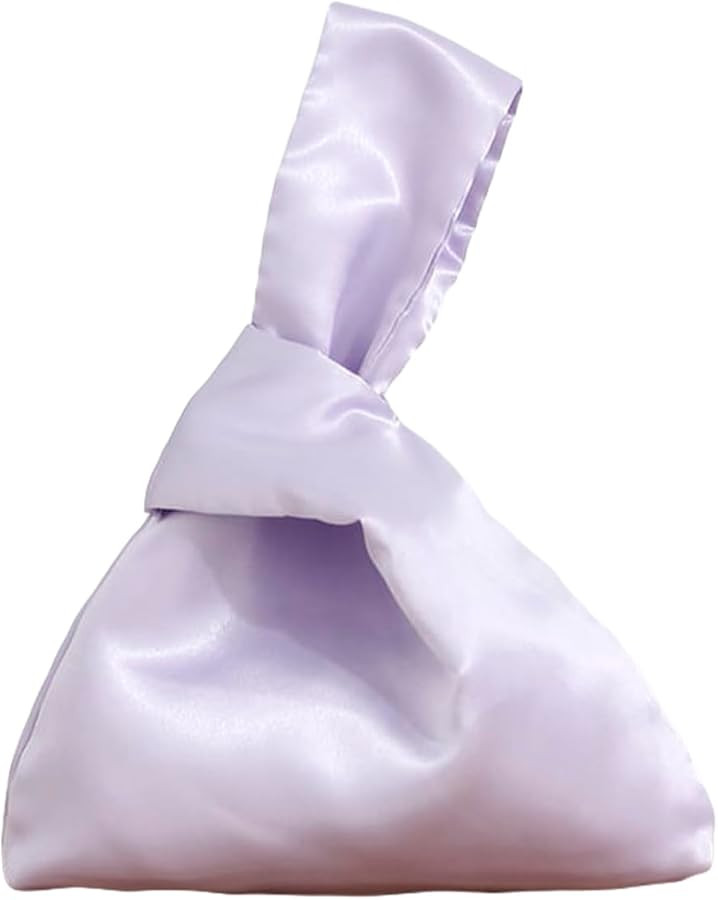 Verdusa Women's Satin Evening Bag Clutch Handbag Mini Purse Small Tote | Amazon (US)