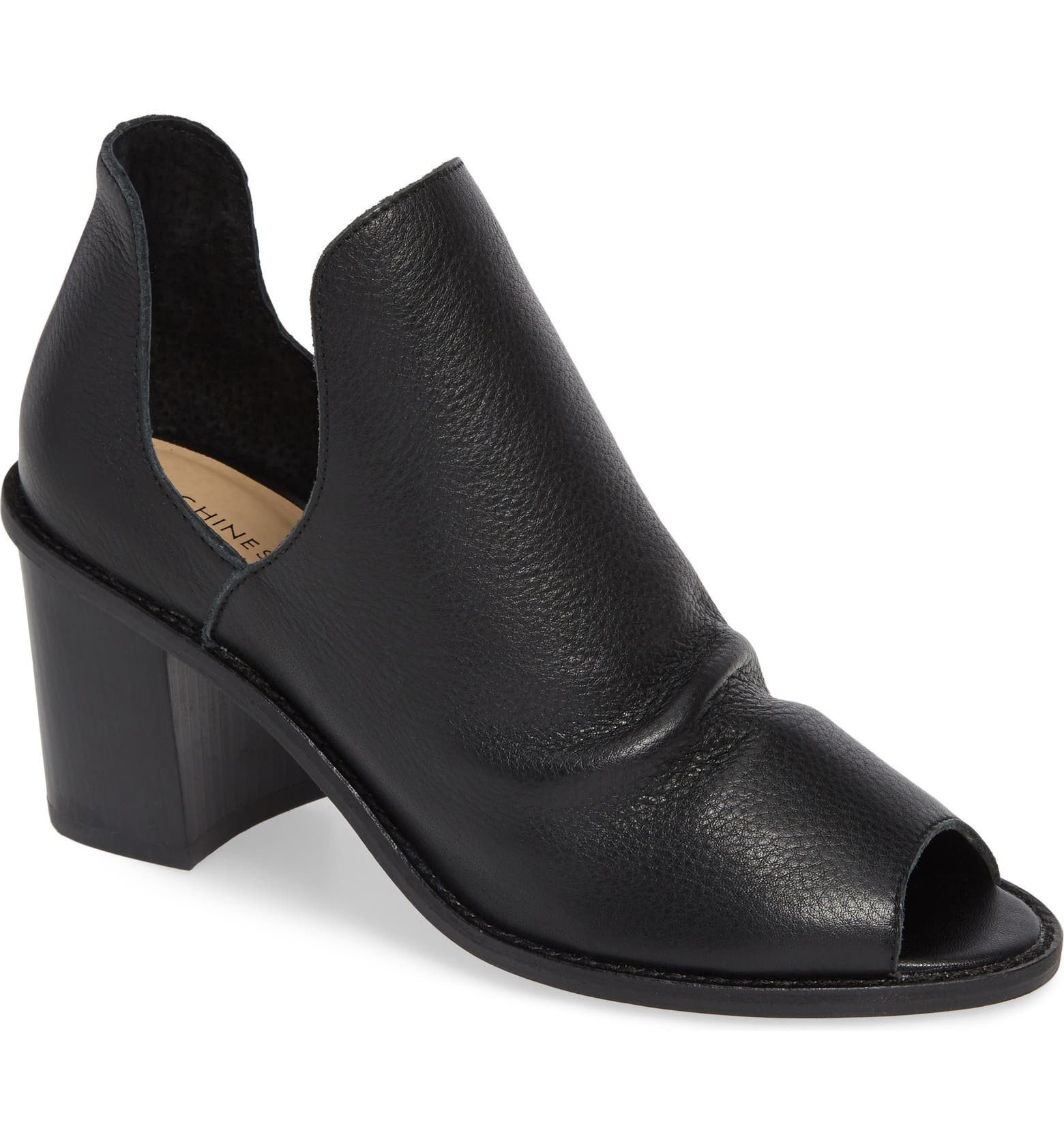 Carlita Peep Toe Bootie | Nordstrom