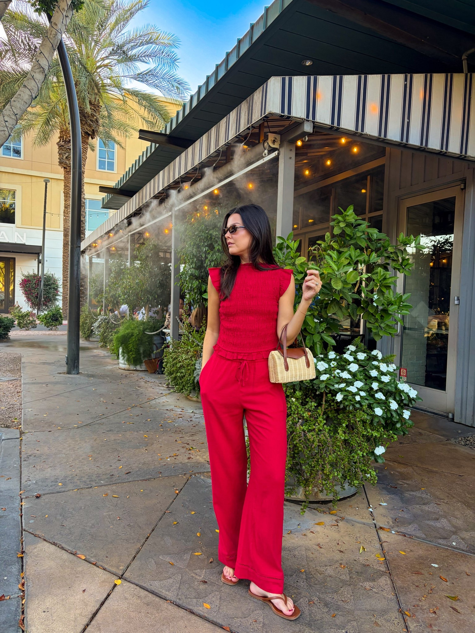 I’m 5’7” wearing a size XS in the top and bottom! Whole set is on sale and code SPRINGAF stacks on top for an extra 15%!

#LTKgrwm #LTKootd #LTKSeasonal