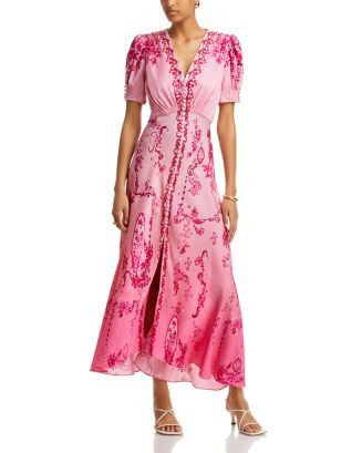 SALONI Lea Silk Dress  | Bloomingdale's Women | Bloomingdale's (US)