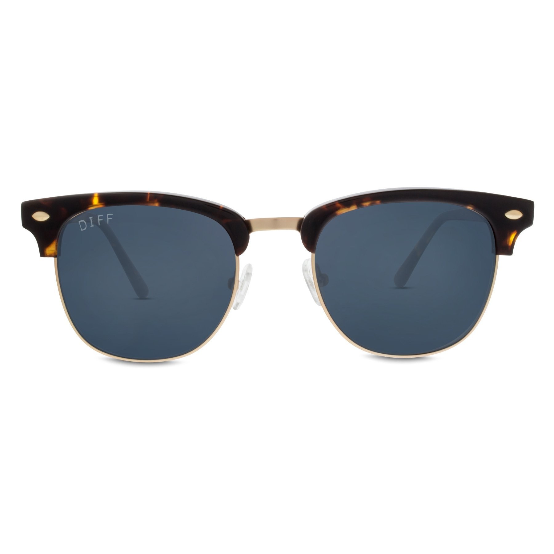 BARRY - TORTOISE + GREY + POLARIZED | DIFF Eyewear