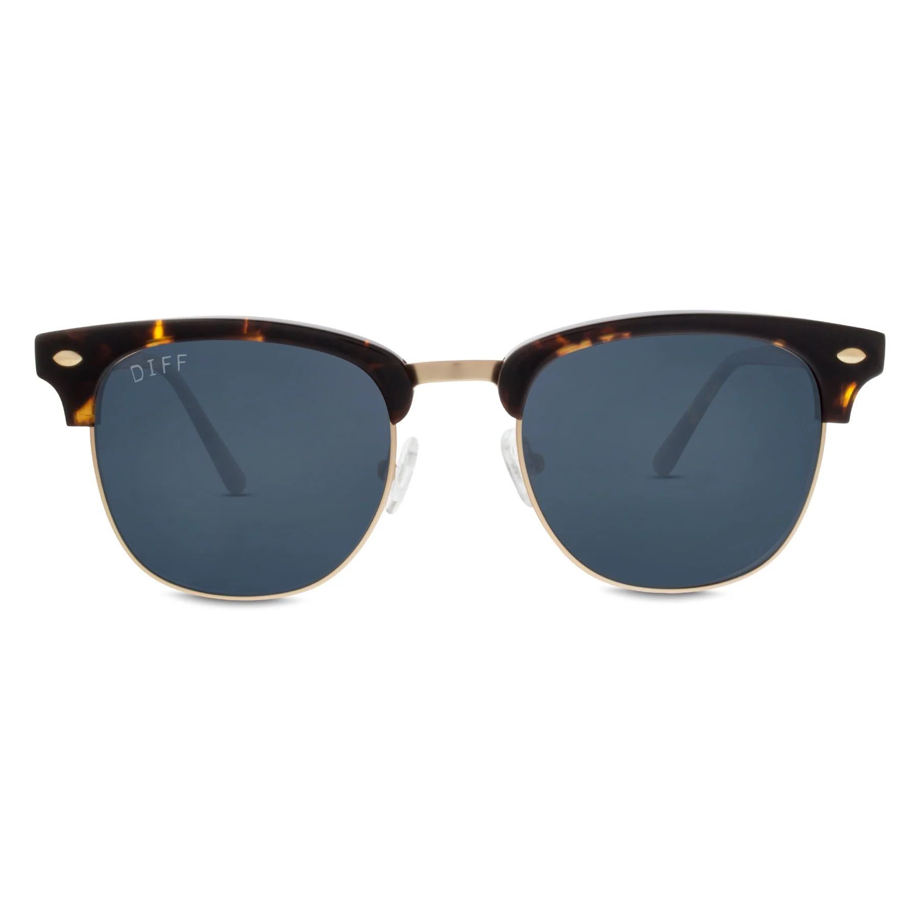 BARRY - TORTOISE + GREY + POLARIZED | DIFF Eyewear