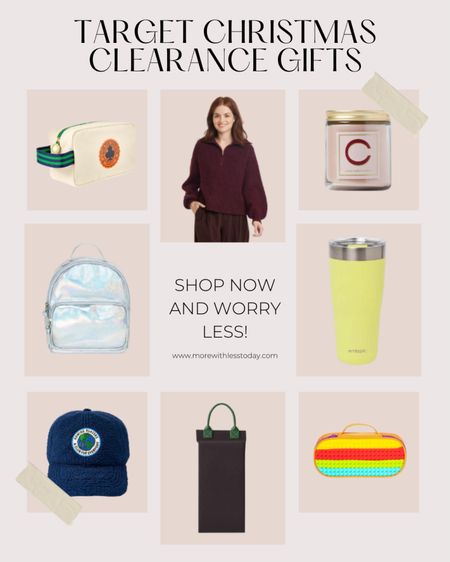 Finish your Christmas gift list with these affordable clearance gifts from Target.

#LTKsalealert #LTKHoliday #LTKGiftGuide