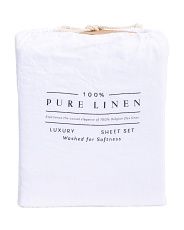 Linen Washed Sheet Set | TJ Maxx