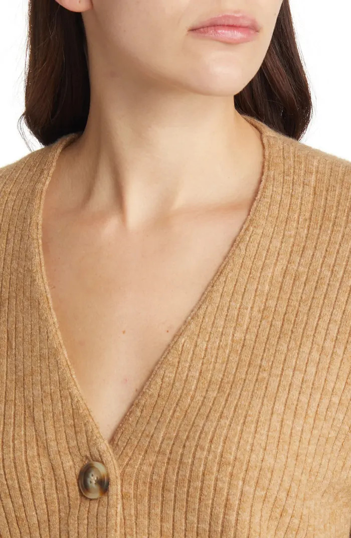 Cameron Ribbed Crop Cardigan | Nordstrom