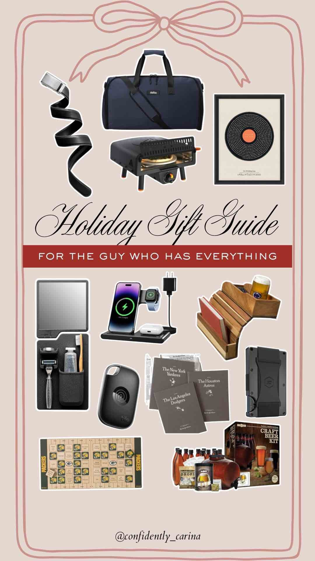 GIFT GUIDE: For the guy who has everything! 

Gifts for him, Christmas gifts for him, holiday gifts for him 

#LTKHoliday #LTKMens #LTKGiftGuide