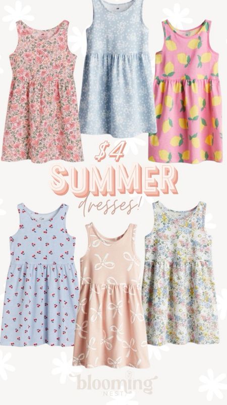 Perfect summer throw on dresses! 

THEBLOOMINGNEST H&M dress summer style little girls toddler dresses 

#LTKSaleAlert #LTKKids #LTKFindsUnder50