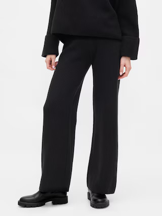 CashSoft Shaker-Stitch Sweater Pants | Gap (US)