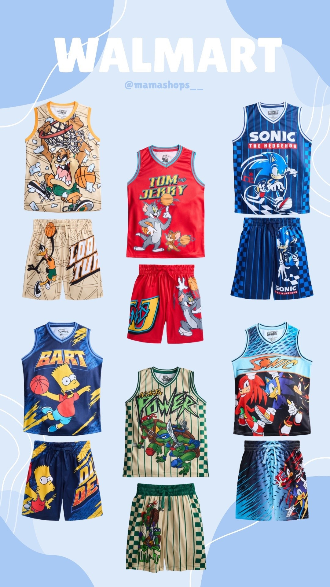 Super cool Boys Jerseys 2pc set for Boys, lots of characters to pick! 👦🏻🤩

Go check them out at Walmart, linking them here 🔗🛍️


#LTKSeasonal #LTKmomlife #LTKKids