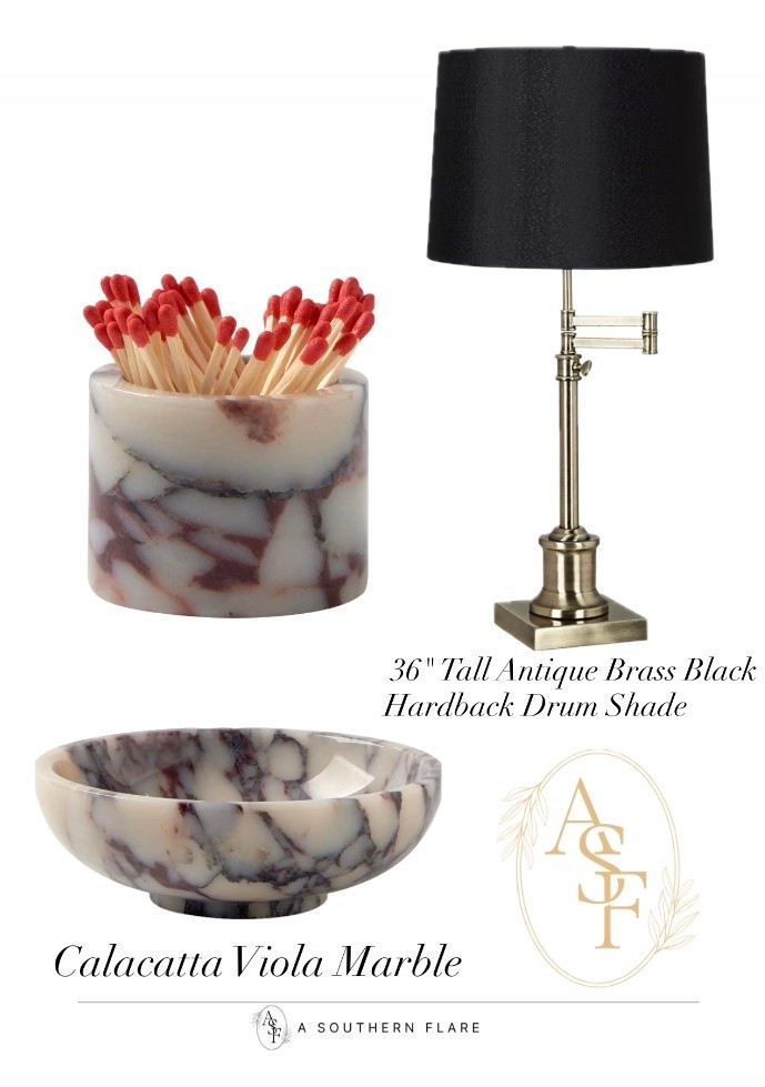gorgeous marble decor finds. From match holders to lamps, add a touch of elegance to your home. #HomeDecor #Marble

#LTKHome