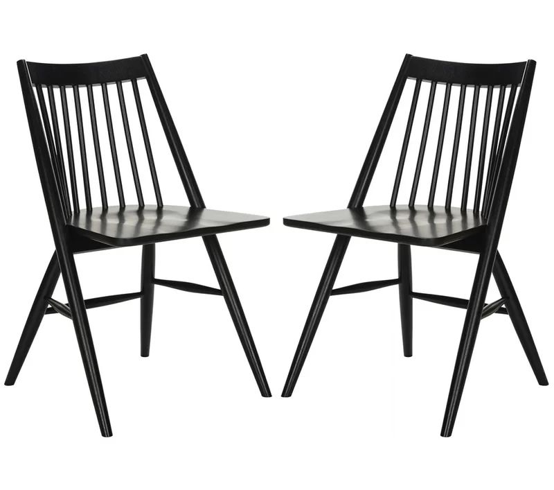 Oakdene Solid Wood Side Chair (Set of 2) | Wayfair North America