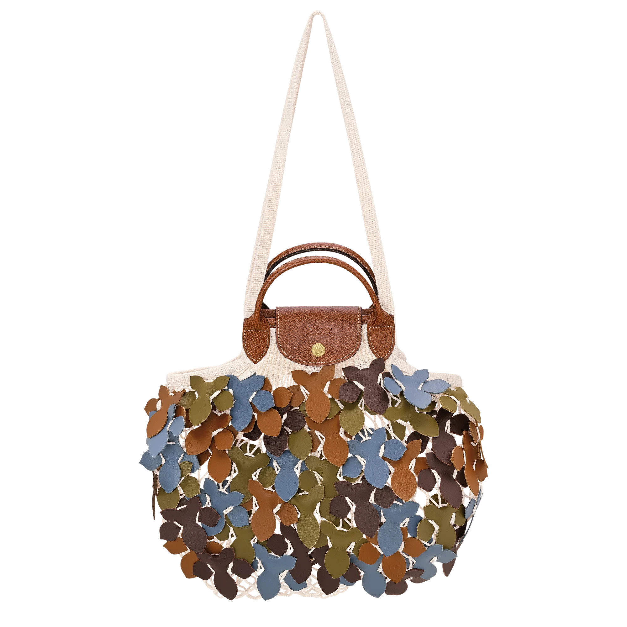 Le Pliage Collection L Mesh bag Lichen - Canvas | Longchamp US | Longchamp