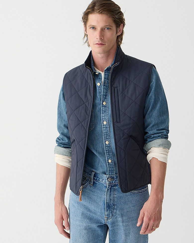 Sussex quilted vest | J. Crew US