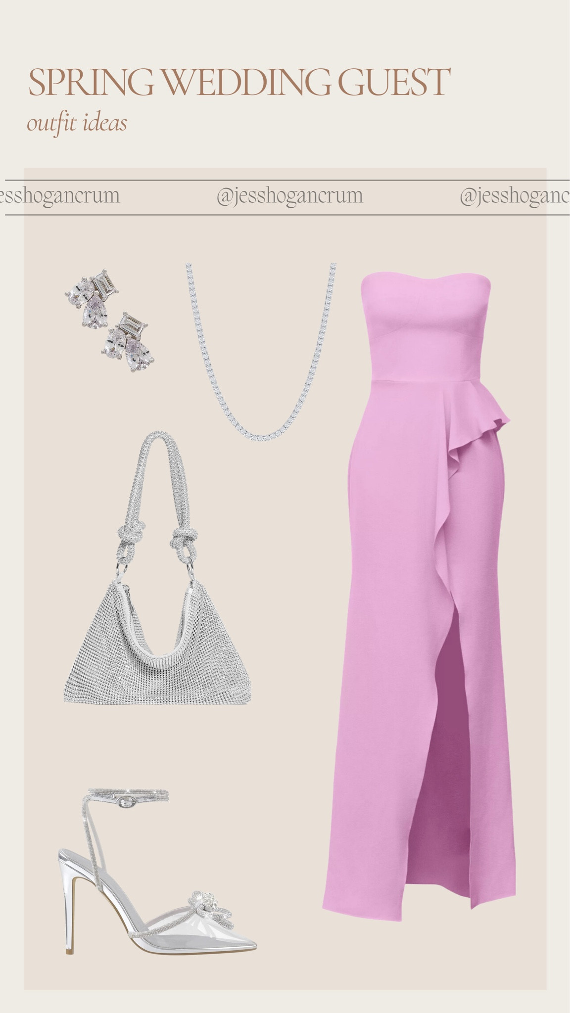 Love this pink strapless dress with the silver accessories for a spring wedding guest outfit! 

Spring wedding guest outfit, spring wedding guest dress, spring fashion, spring formal dresses, silver accessories, pink dress, Jess Crum 

#LTKSeasonal #LTKstyletip