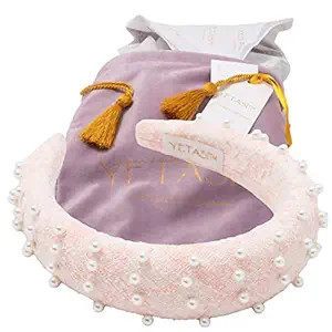 Amazon.com : YETASI Pink Padded Headbands for Women are Trendy. Complete Luxury Gift Set is Inclu... | Amazon (US)