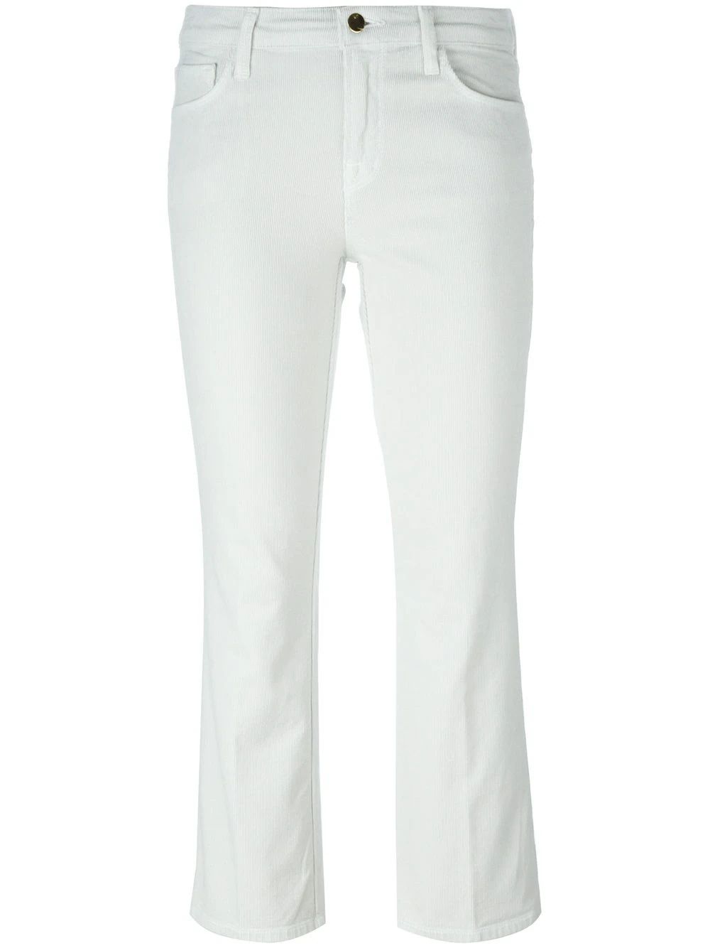 J Brand flared cropped jeans - White | FarFetch US