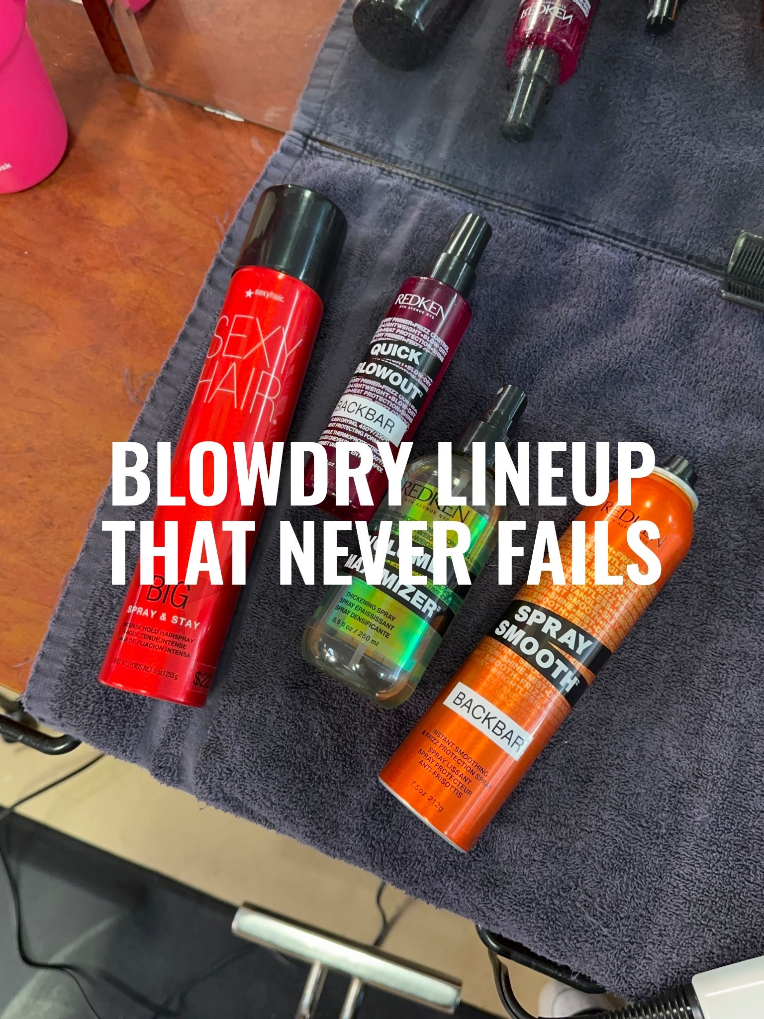 Blowdry faves ⚡️ #cosmetologystudent #cosmetologyschool