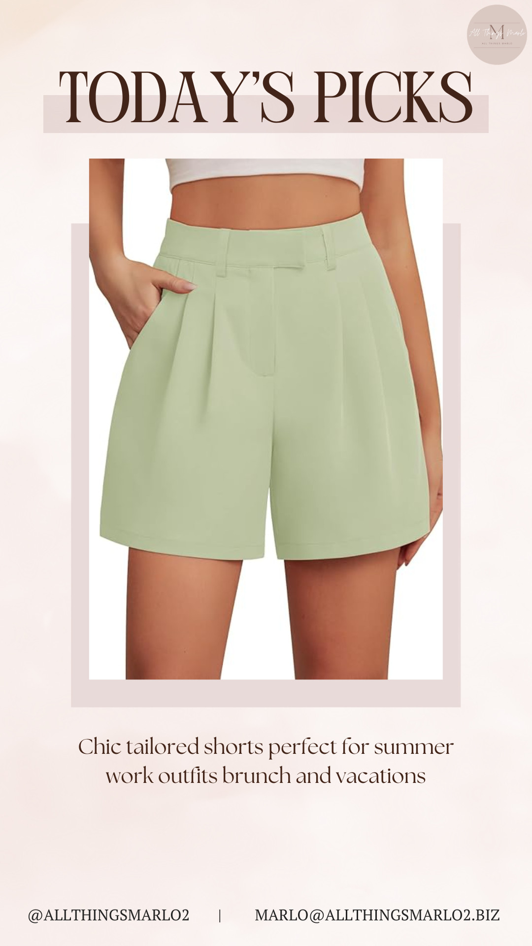 Chic tailored shorts perfect for summer work outfits brunch and vacations 

 #LTKSeasonal #LTKWorkwear #LTKTravel