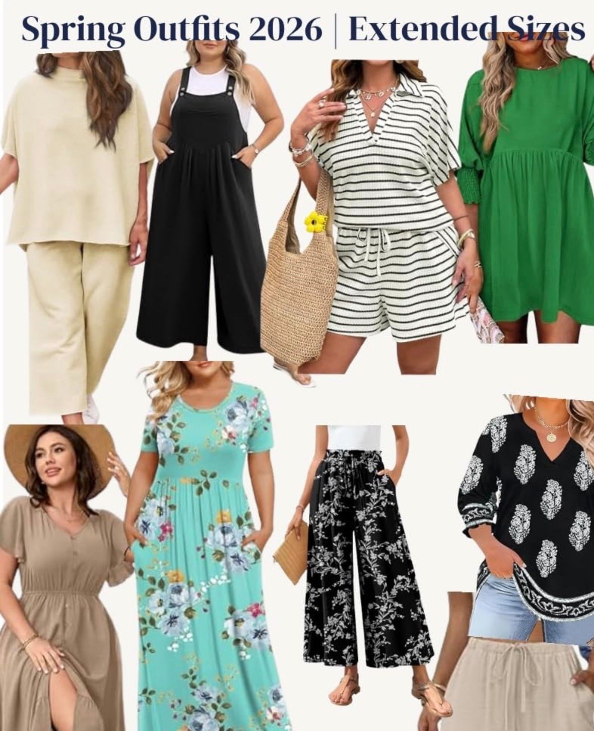 Spring is here so I pulled together some extended size outfits I’d  wear on repeat.

Share this with someone who’s been looking for spring outfit ideas
Follow me for daily finds + real life in between

spring outfits 2026 | plus size spring outfits women | extended size outfits women | size inclusive spring outfits | casual everyday outfits women

#SpringOutfits
#PlusSizeStyle
#EverydayOutfits
#MomStyle
#ComfortableStyle


#LTKSaleAlert #LTKOver40 #LTKPlusSize