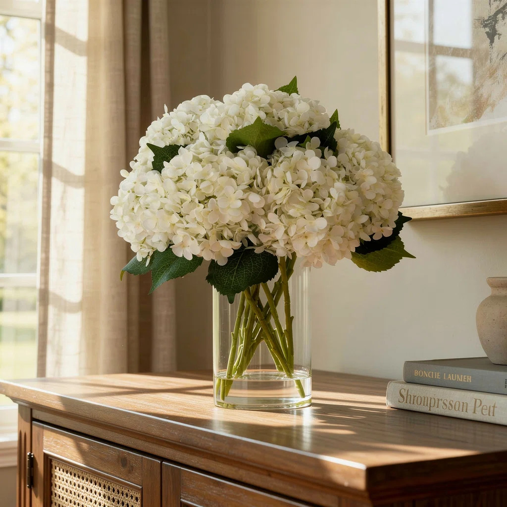 Allan Hydrangea Floral Arrangement | Wayfair North America
