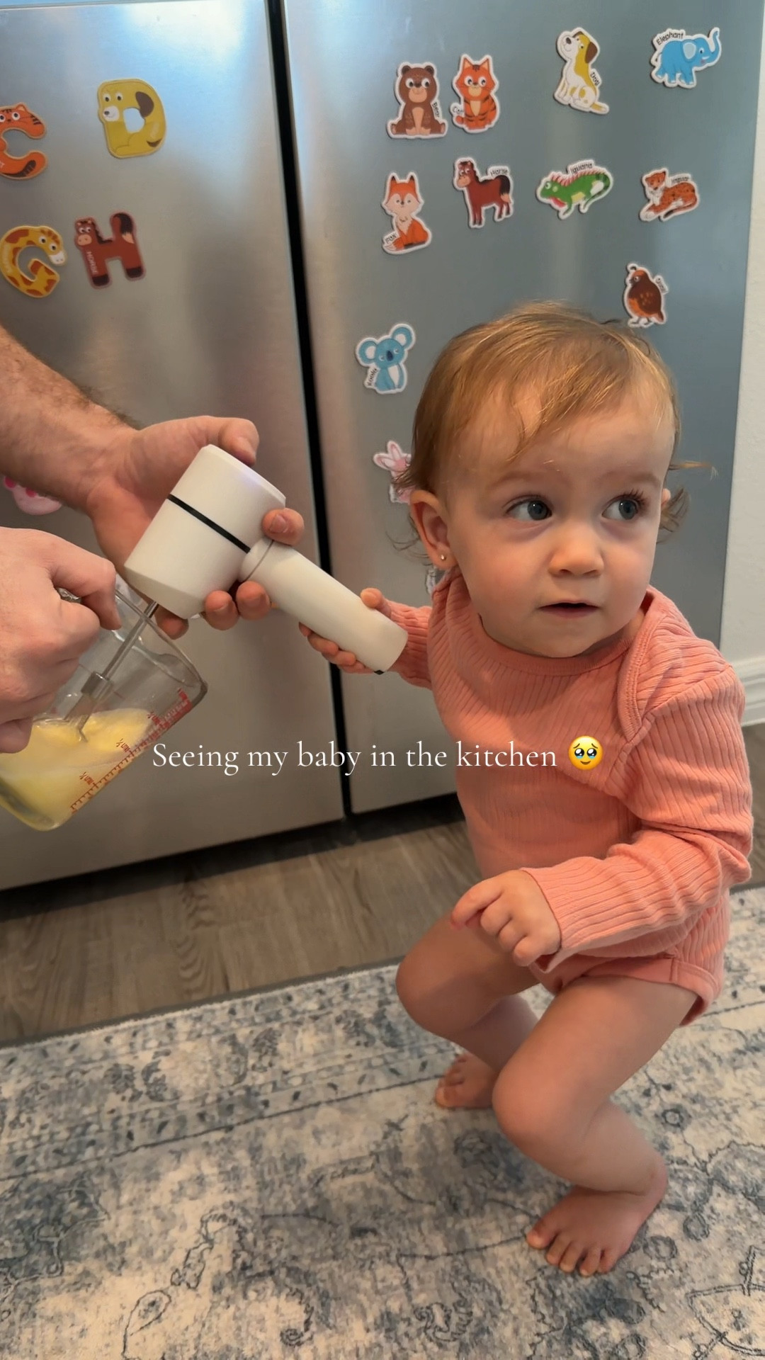 Don’t get distracted with her dancing this post is to bring on the egg whisker 🤭🤭 we love our kitchen gadgets an honestly this is the coolest little addition to Sunday breakfasts 🥰🍳🥚
.
.
#kitchengadet #kitchentools #amazonkitchen #sundaybreakfast #breakfast #kitchenwhisk #kitchen #measuringcups 

#LTKfoodie #LTKGiftGuide #LTKHoliday
