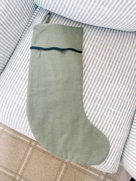 Cute stockings from Target! Love the color and scallop detail. Only $15! #christmasstocking #christmasdecor #scallop

#LTKhome #LTKSeasonal #LTKHoliday