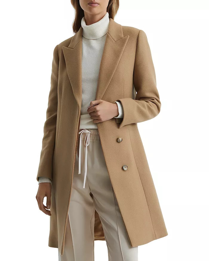 REISS Harlow Crombie Coat Women - Bloomingdale's | Bloomingdale's (US)