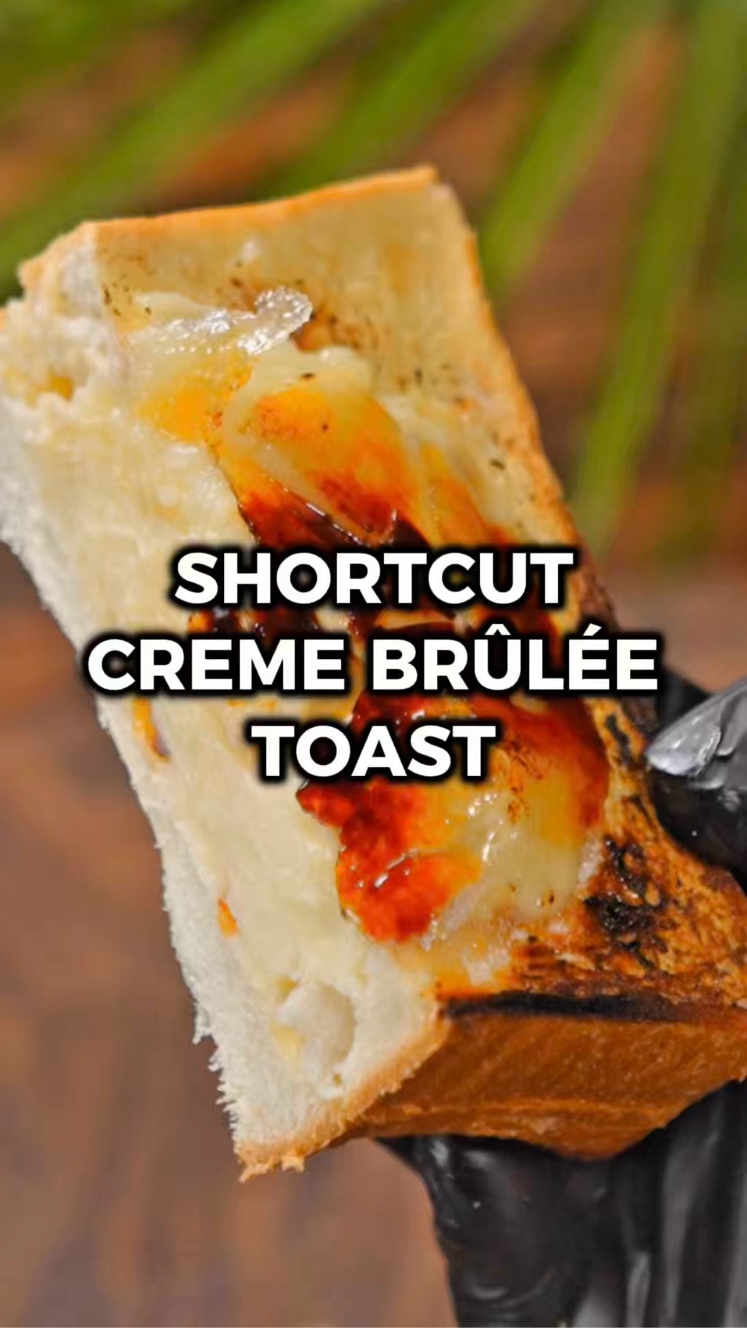 This Creme Brulee Toast is SO good!! Big shout out to @jun.and.tonic who created this recipe! He's got awesome recipe content, so definitely give him a follow if you don't already.

I call it a "shortcut" crème brûlée because you use cornstarch to thicken it up in the pot rather than cooking it the traditional way. So yes, all you crème brûlée aficionados, I know I'm not preparing it the "normal" way haha. But honestly? It's SO creamy and delicious, and you still get that crackly caramelized sugar top that we all love.

Plus it's way less finicky than the traditional method (ain't nobody got time for a water bath). You just make a quick custard on the stovetop and you're done. 🔥

Would you try it? Let me know in the comments what you think if you do! 🙌

INGREDIENTS
2 egg yolks
2 tbsp granulated sugar
1½ tbsp cornstarch
⅓ cup milk
½ cup heavy cream
½ tsp vanilla extract
1 egg (for egg wash)
6 slices white (or brioche) bread
sugar (for topping)

INSTRUCTIONS
1️⃣ In a medium bowl, whisk together the egg yolks, sugar, cornstarch, milk, heavy cream, and vanilla extract. Transfer the mixture to a small pot and place over medium heat.
2️⃣ Stir constantly as the custard cooks and begins to thicken. Once it's thick enough to coat the back of a spoon, take the pot off the heat.
3️⃣ Keep stirring until the mixture is smooth and any lumps have disappeared. Pour into a bowl and chill in the fridge for 30 minutes.
4️⃣ While the custard chills, cut a square hole in the center of one slice of bread. Brush a second slice with egg wash, then press the piece with the hole on top of it. Brush the top piece with egg wash as well. Repeat with remaining bread slices to make 3 stacks total.
5️⃣ Air fry the bread stacks at 350°F for 3-5 minutes, until they're crispy and golden brown on top.
6️⃣ Spoon the chilled custard into the center hole of each toast stack. Sprinkle sugar over the custard and use a kitchen torch to caramelize it until golden and bubbly. Use the broiler if you don't have one!
7️⃣ Let the bruleed sugar harden for about a minute before serving.
8️⃣ Enjoy!

#LTKfoodie #LTKHome