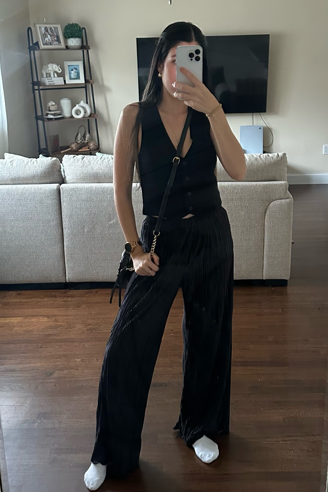 All black outfit