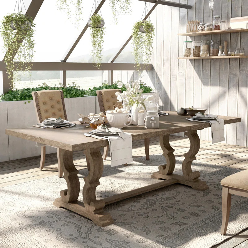 Obsessed is an understatement 🤍 These Birchlane dining tables bring that effortless “collected over time” look that feels so elevated and cozy at the same time ✨
#birchlanefinds #cozyhome #diningroomvibes #ltkhome #homedecorideas #interiorinspo #tabledecor #neutraldecor #homeupgrade #ltkdecor #cozyspaces 

 #LTKSeasonal #LTKHome #LTKSaleAlert