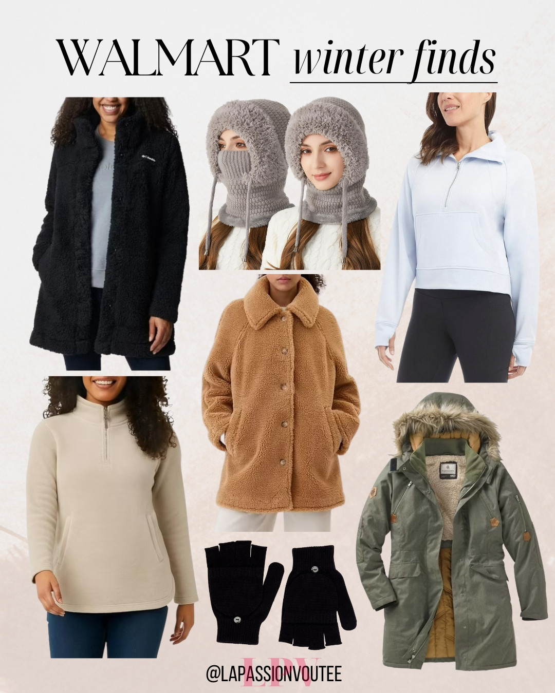 Walmart winter finds that make cold-weather outfits simple and accessible. These styles focus on comfort, versatility, and everyday wearability. A great choice for anyone looking to stay warm, look put together, and shop smart throughout the winter season. 

 #LTKFindsUnder50 #LTKFindsUnder100 #LTKTravel