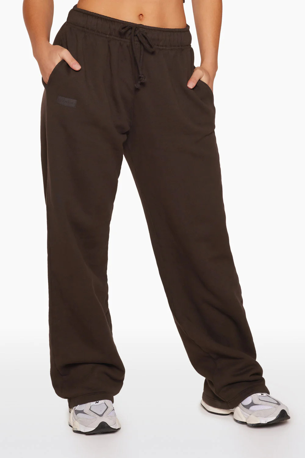 WIDE LEG SWEATPANTS - ESPRESSO | SET Active
