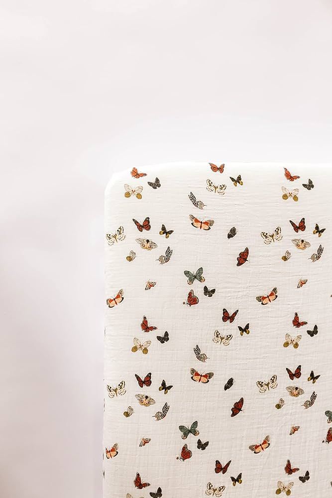 Clementine Kids Crib Sheets (Butterfly) | Amazon (US)