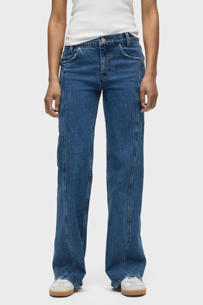 Lexi Mid-Rise Seamed Wide Leg | Hudson Jeans