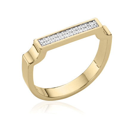 Signature Diamond Ring | Monica Vinader (Global)