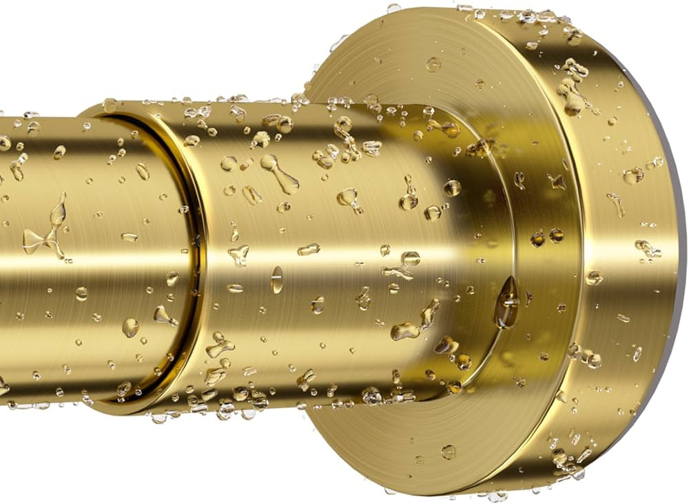 Shower Curtain Rod 36-84 Inches (3-7ft) Non Rust Adjustable Shower Rod Spring Tension Non Slip No... | Amazon (US)