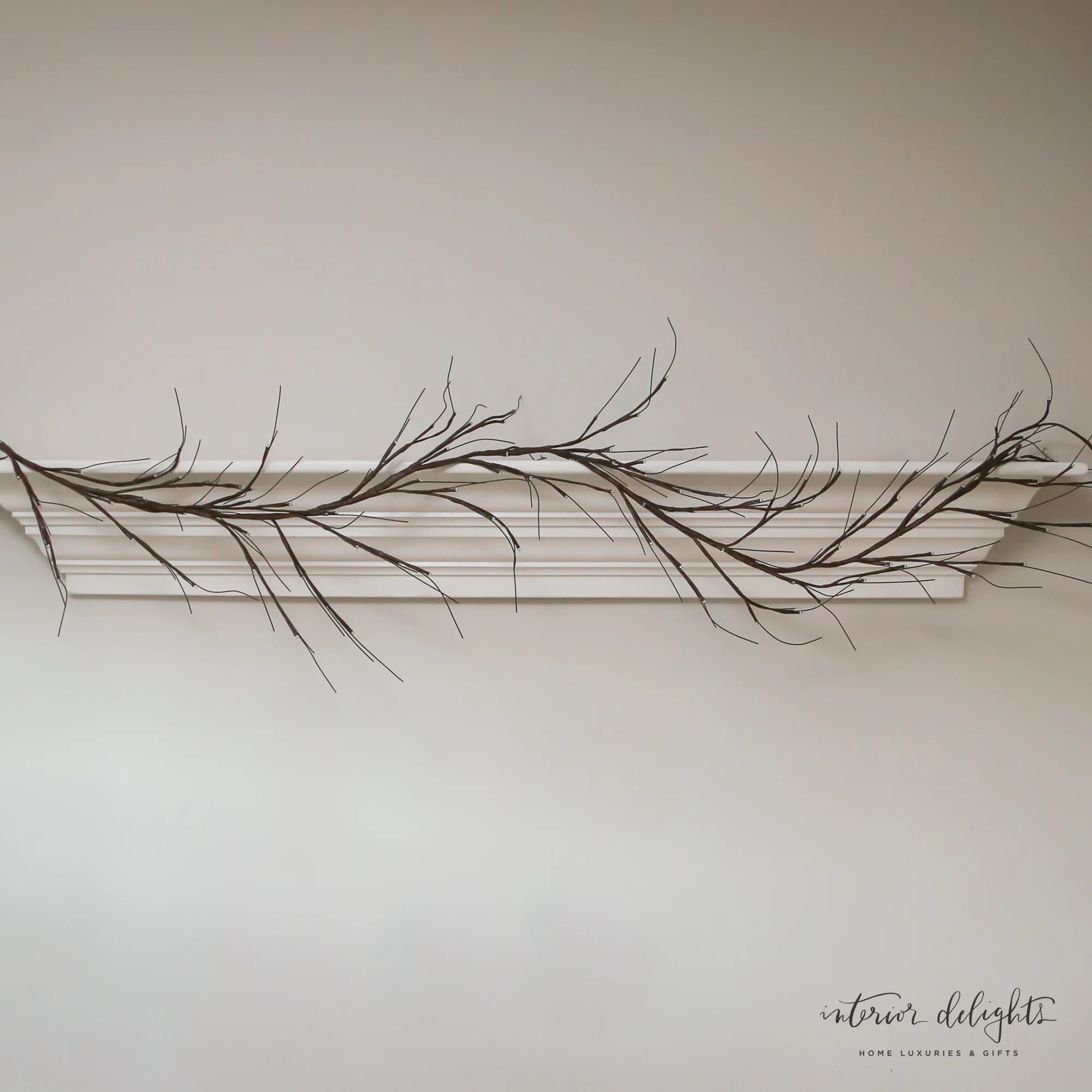 7ft LED-Twiggy Lit Garland | Interior Delights