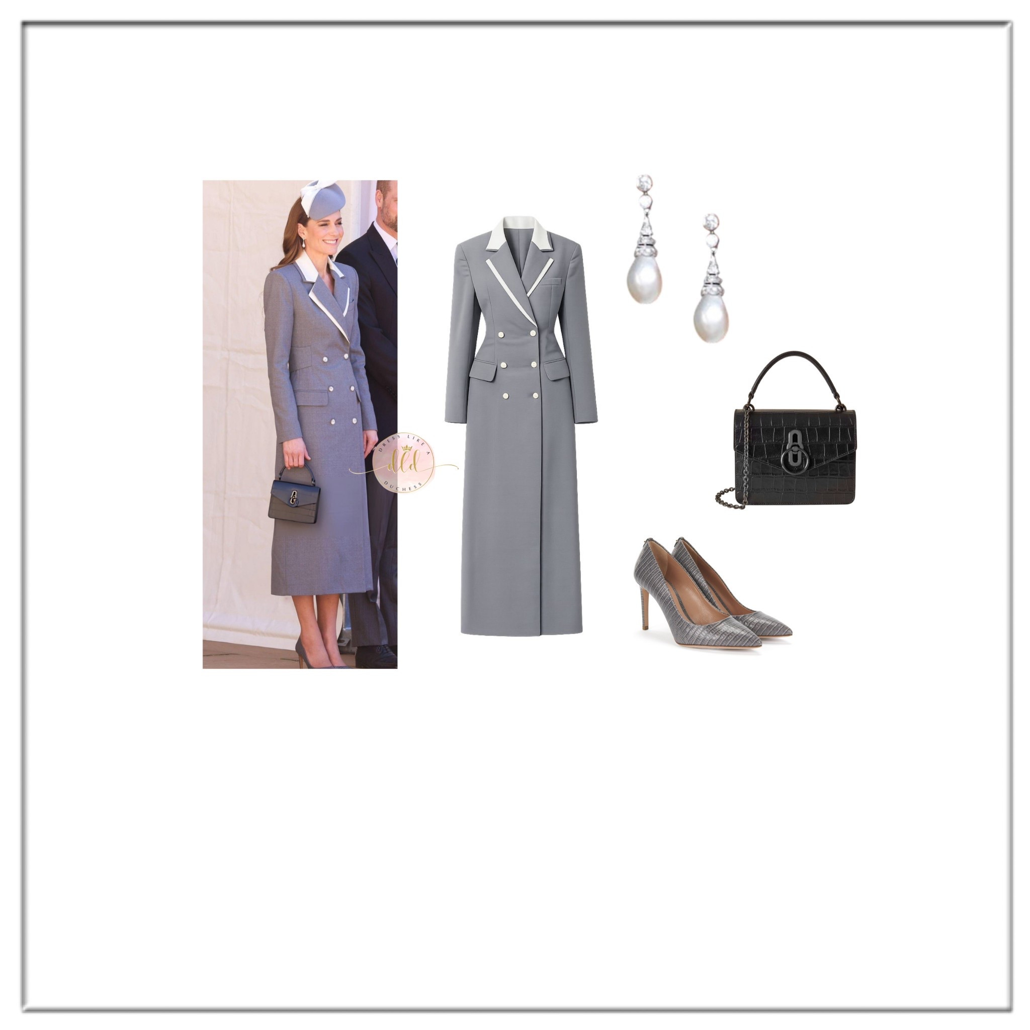 3/18/26 Kate Middleton wearing Tolu Coker for the Nigeria state visit welcome ceremony 