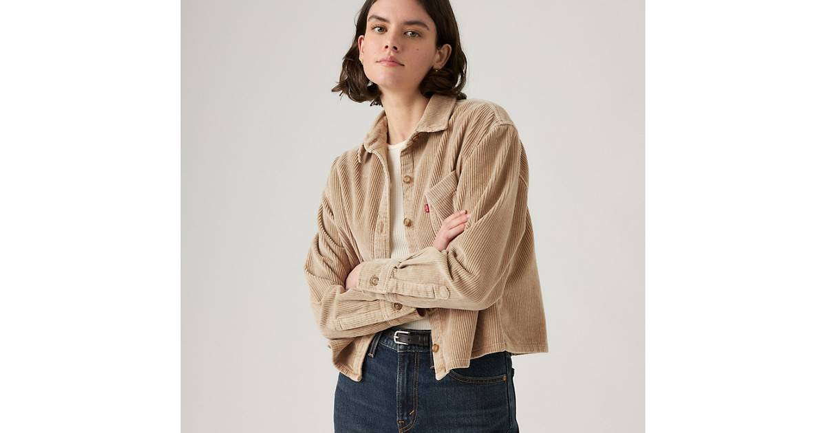 Celine Cozy Shacket | Levi's US