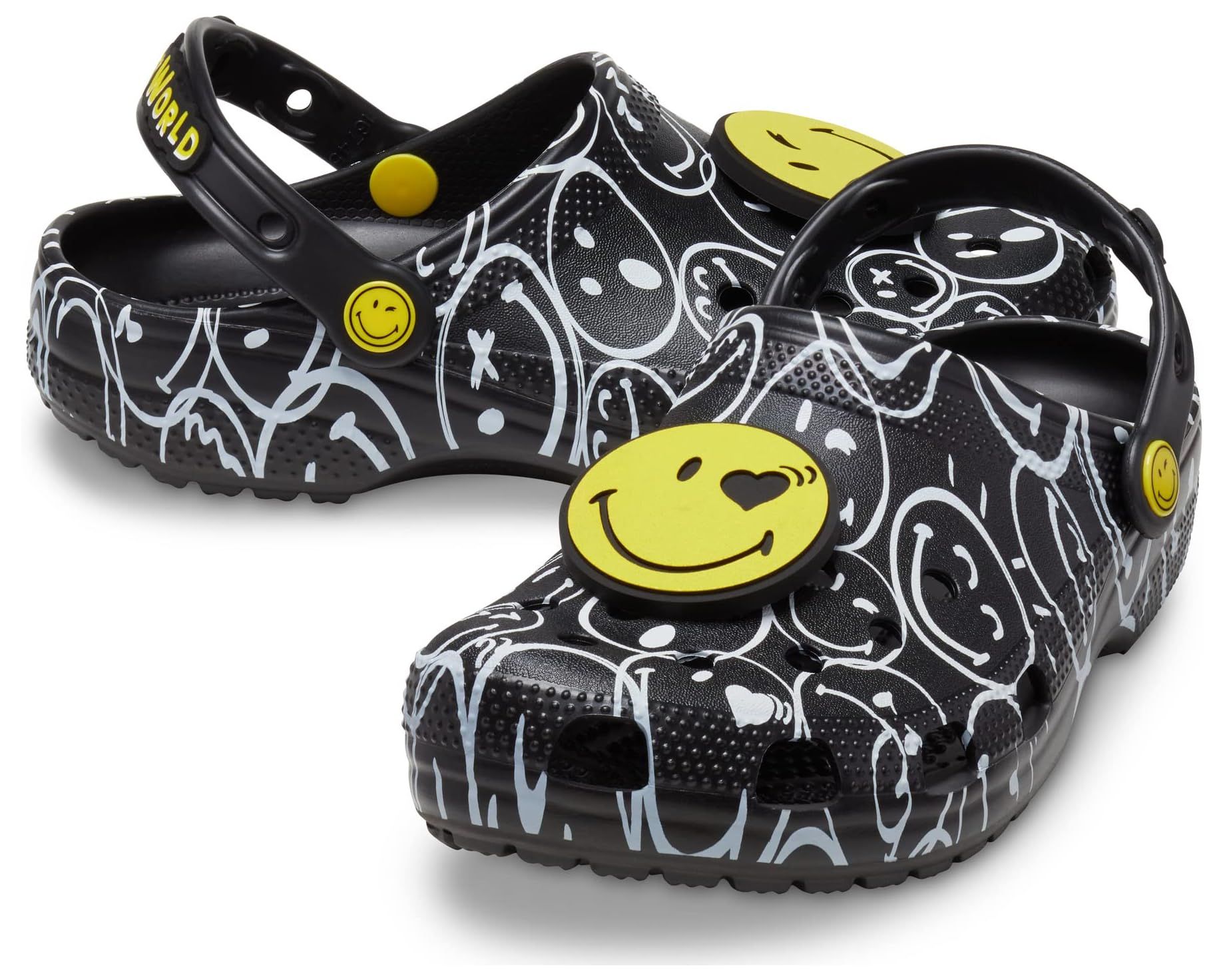 Crocs Zappos Print Lab: SmileyWorld® Classic Clog | Zappos