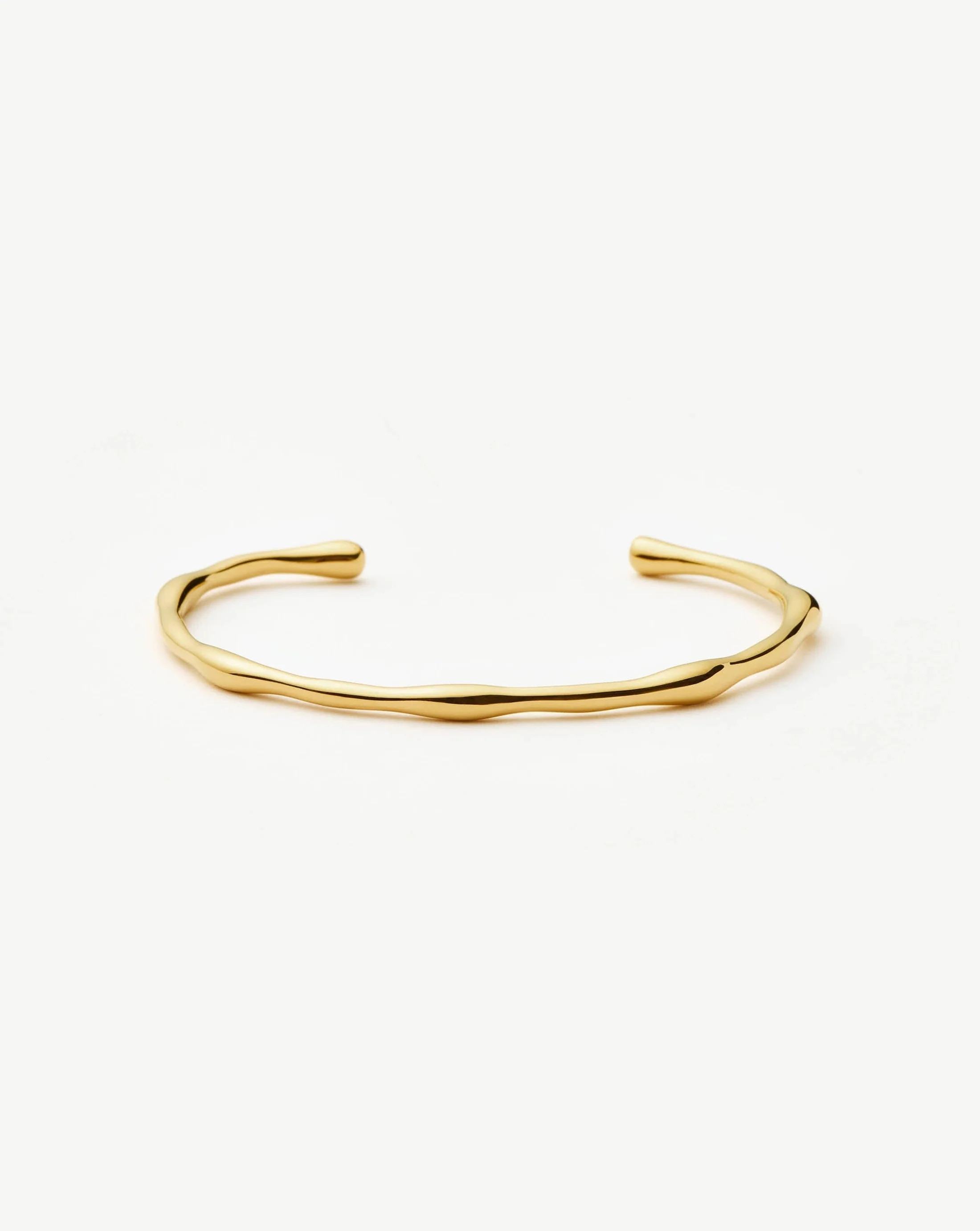Molten Cuff Bracelet | 18ct Gold Plated | Missoma UK