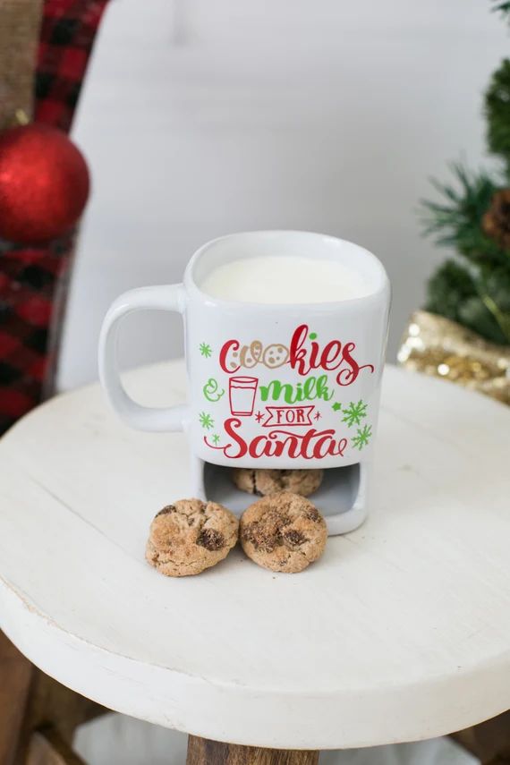 Christmas MUG with Cookie Holder | Etsy | Etsy (CAD)
