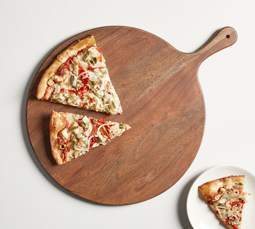 Chateau Handcrafted Acacia Wood Round Cheese &amp; Charcuterie Boards | Pottery Barn (US)
