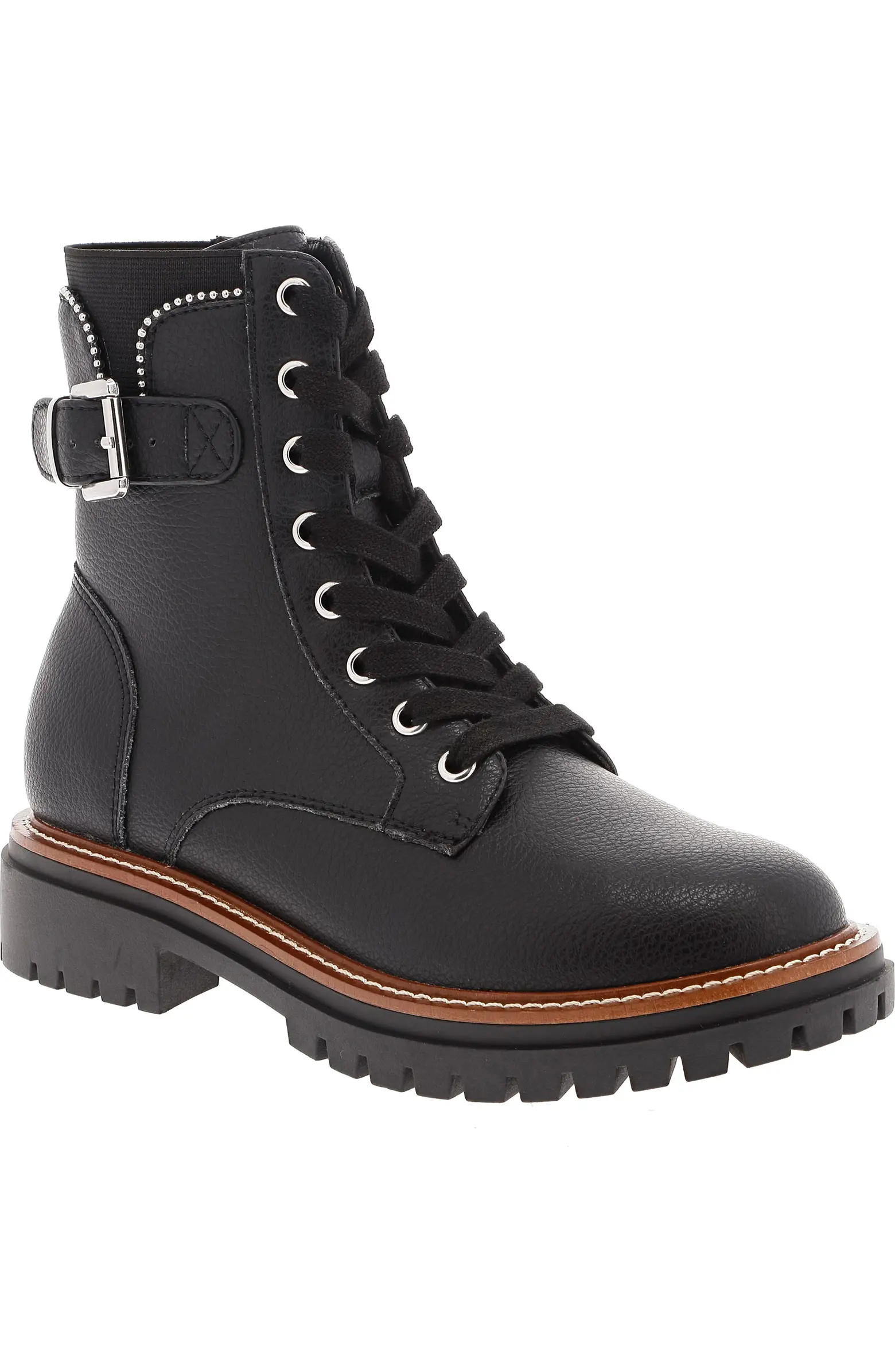MIA Foster Water Resistant Leather Boot (Women) | Nordstrom | Nordstrom